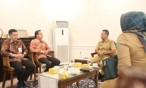 Silaturahmi dengan Regional CEO BSI Sumut, Musa Rajekshah Harap Bank Syariah Bangkitkan Ekonomi Umat